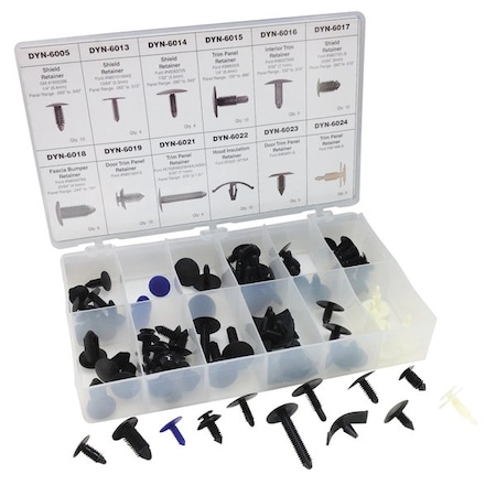 Atd Tools ATD 82-Piece Ford Retainer Assortment 39351